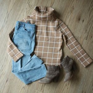 J. Crew Fleece Lined Sweater | Small | NWT